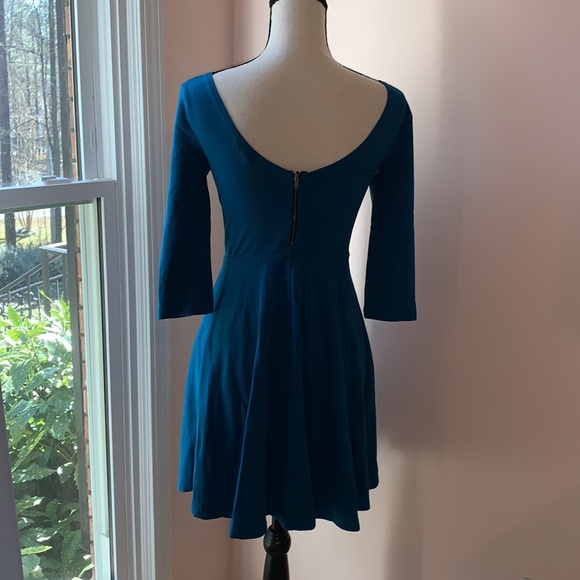 Express stretch fit and flare dress - Picture 4 of 7